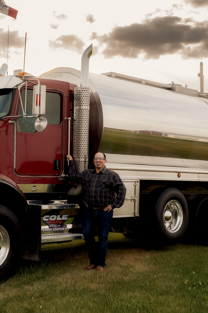 Scott Cole, Ryan Iowa, Cole Trucking